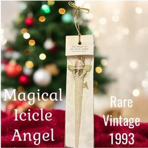 Vintage Christmas Ornament Angel Set Magical Treasures & Trinkets 14K Gold Pin